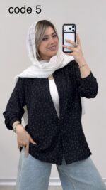 شومیز پاپیونی کد 09568 A-11 - Image 4