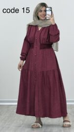 پیراهن مدل شکوه کد 09569 B-15/14 - Image 9