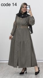 پیراهن مدل شکوه کد 09569 B-15/14 - Image 10