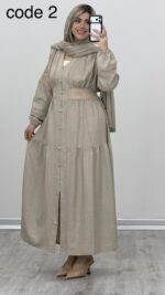 پیراهن مدل شکوه کد 09569 B-15/14 - Image 6