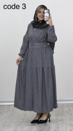 پیراهن مدل شکوه کد 09569 B-15/14 - Image 19