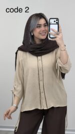 شومیز مدل لیدیا کد 09571 B-9