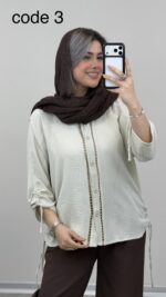 شومیز مدل لیدیا کد 09571 B-9 - Image 4