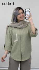 شومیز مدل مهدیه کد 09572 B-3