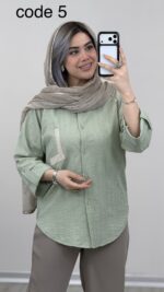 شومیز مدل مهدیه کد 09572 B-3 - Image 6