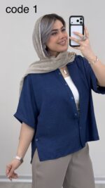 شومیز مدل تیرا کد 09580 B-8 - Image 6