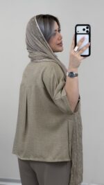 شومیز مدل تیرا کد 09580 B-8 - Image 2