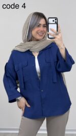 شومیز مدل اسرا کد 09578 A-22 - Image 6