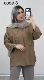 شومیز مدل اسرا کد 09578 A-22 - Image 3
