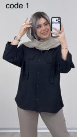 شومیز مدل اسرا کد 09578 A-22 - Image 5