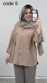 شومیز مدل اسرا کد 09578 A-22 - Image 4