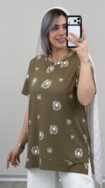 تیشرت وارداتی قاصدک کد 09579 A-14 - Image 2