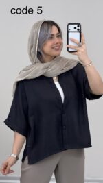 شومیز مدل تیرا کد 09580 B-8 - Image 7