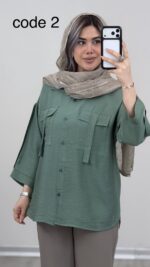 شومیز مدل اسرا کد 09578 A-22 - Image 7
