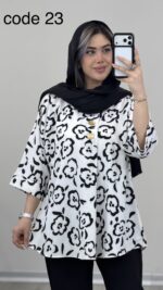تونیک مدل تهمینه کد 09585 A-13 - Image 28