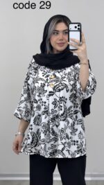 تونیک مدل تهمینه کد 09585 A-13 - Image 8