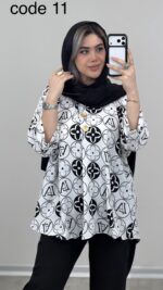 تونیک مدل تهمینه کد 09585 A-13 - Image 7