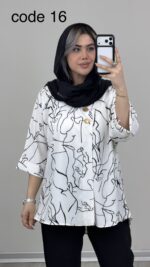 تونیک مدل تهمینه کد 09585 A-13 - Image 11