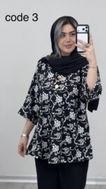 تونیک مدل تهمینه کد 09585 A-13 - Image 14