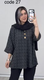 تونیک مدل تهمینه کد 09585 A-13 - Image 6