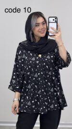 تونیک مدل تهمینه کد 09585 A-13 - Image 18