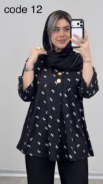تونیک مدل تهمینه کد 09585 A-13 - Image 19