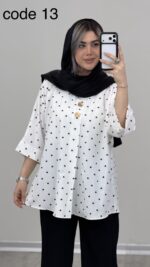 تونیک مدل تهمینه کد 09585 A-13 - Image 22