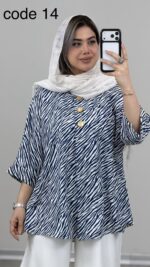 تونیک مدل تهمینه کد 09585 A-13 - Image 29