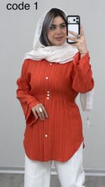 شومیز مدل درنا کد 09587 A-18 - Image 2