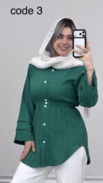 شومیز مدل درنا کد 09587 A-18