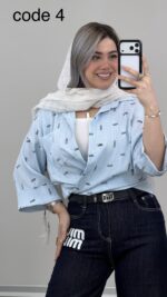شومیز Miu Miu مدل ستیا کد 09436 A-12 - Image 8