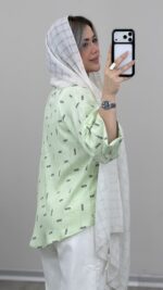 شومیز Miu Miu مدل ستیا کد 09436 A-12 - Image 3