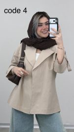 کت لینن مدل یلدا کد 09600 B-5 - Image 3