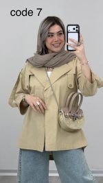 کت لینن مدل یلدا کد 09600 B-5 - Image 5