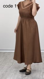 پیراهن مدل سفید برفی کد09603 A-17