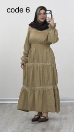 پیراهن مدل آندیا کد 09607 A-19 - Image 3