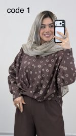 شومیز مدل نیکتا کد 09437