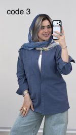 شومیز مدل آیرا کد 09610 B-11 - Image 6
