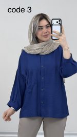 شومیز مدل افسون کد 09613 A-14 - Image 6