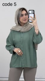 شومیز مدل افسون کد 09613 A-14 - Image 3