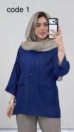 شومیز مدل بارانا کد 09617 B-7 - Image 2