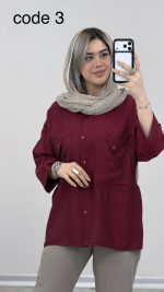 شومیز مدل بارانا کد 09617 B-7 - Image 4