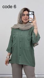 شومیز مدل بارانا کد 09617 B-7 - Image 3