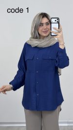 شومیز مدل آنیلا کد 09614 A-7