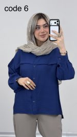 شومیز مدل آیگل کد 09615 A-11 - Image 6