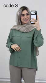 شومیز مدل آیگل کد 09615 A-11 - Image 2