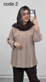 شومیز مدل آنیلا کد 09614 A-7 - Image 6