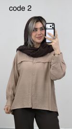 شومیز مدل آیگل کد 09615 A-11 - Image 3