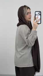 شومیز مدل یارناز کد 09625 B-14 - Image 6