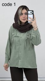 شومیز مدل یارناز کد 09625 B-14 - Image 5